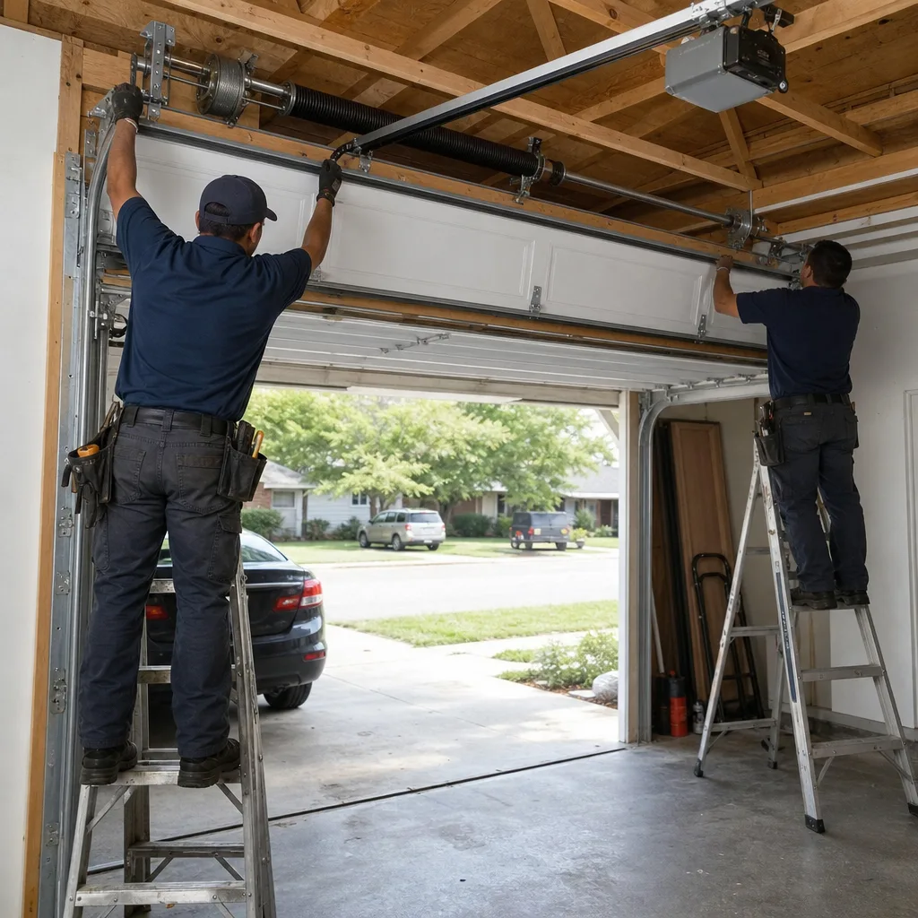 Garage Door Opener in Oak Leaf